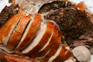 Image showing Cut Turkey