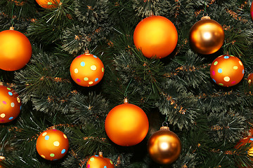 Image showing Christmas dots