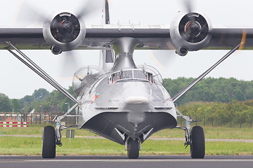 Image showing LEEUWARDEN, NETHERLANDS - JUNE 11: Consolidated PBY Catalina in 