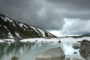 Image showing Summer snow