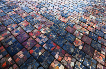 Image showing Tiles on the road