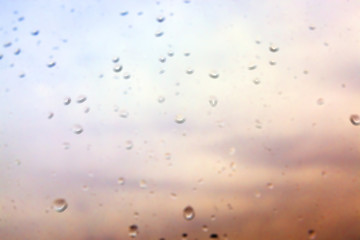 Image showing drops on glass