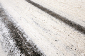 Image showing road in winter