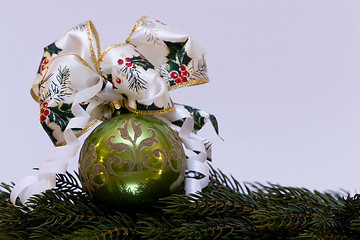 Image showing christmas bow