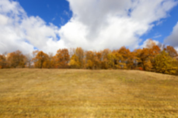 Image showing autumn foliage, defocus