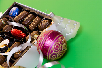 Image showing christmas chocolates