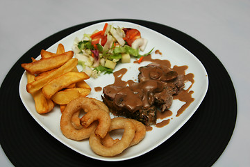 Image showing steakhouse dish