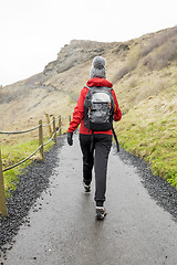 Image showing Hiker woman