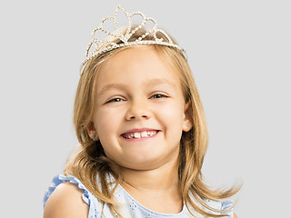 Image showing Cute little princess