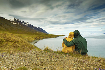 Image showing The world is more beautiful at two