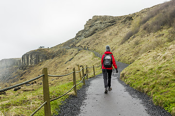 Image showing Hiker woman