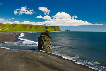 Image showing Suðurland beach