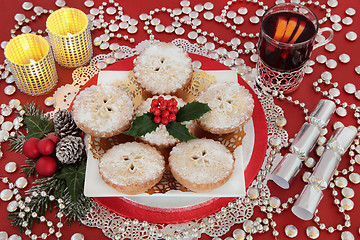 Image showing Christmas Party Still Life