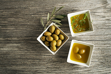 Image showing Olive oil