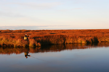 Image showing waiting for fish