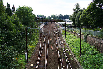 Image showing train station