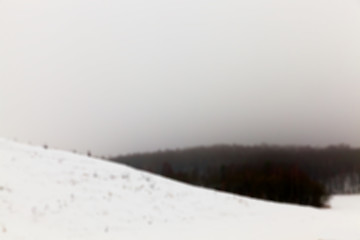 Image showing fog in winter