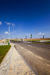 Image showing the new road