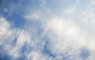 Image showing photographed the sky with clouds