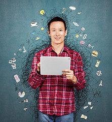 Image showing Man Got An Idea