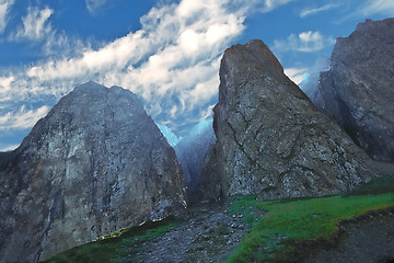 Image showing mount 1984 zailijskij alatau