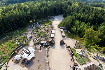 Image showing view from Lookout tower U Jakuba, Czech Republic