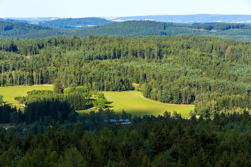 Image showing czech landscape known as Czech Canada