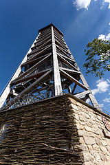 Image showing Lookout tower U Jakuba, Czech Republic