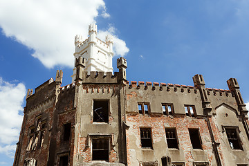 Image showing Ruins of state castle, Cesky Rudolec