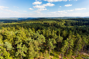 Image showing czech landscape known as Czech Canada