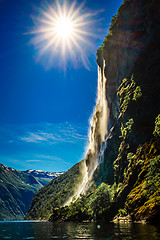 Image showing Waterfall Seven Sisters.