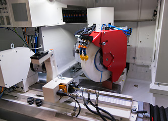 Image showing Metalworking CNC milling machine.