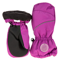 Image showing Children\'s autumn-winter mittens