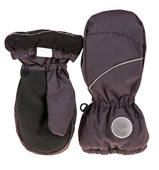 Image showing Children\'s autumn-winter mittens