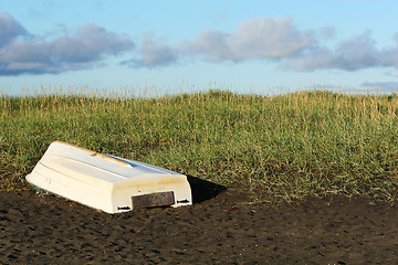 Image showing boat on the side