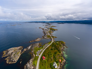 Image showing Atlantic Ocean Road