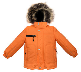 Image showing Warm jacket isolated