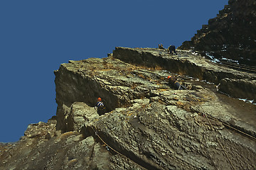 Image showing climbing