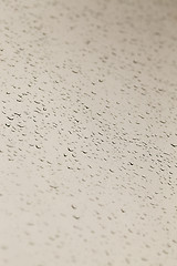 Image showing drops on glass
