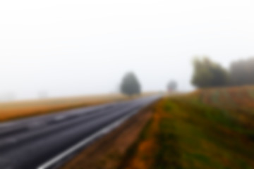 Image showing road in the autumn season