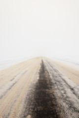 Image showing road in winter