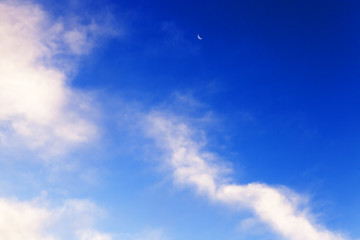 Image showing photographed the sky with clouds