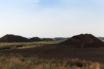 Image showing extraction of peat