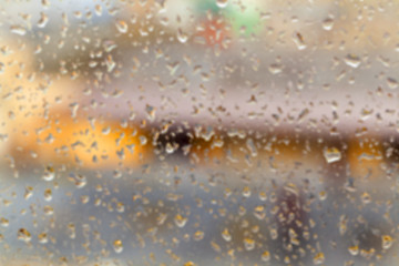 Image showing drops on glass