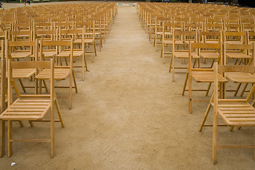 Image showing Chairs Pattern