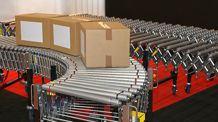 Image showing Conveyor Rollers