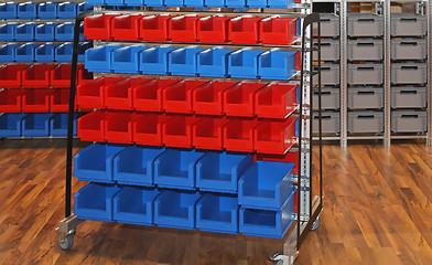 Image showing Storage Bins and Tubs