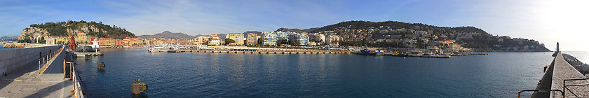 Image showing Nice Port Panorama