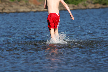 Image showing cooling off