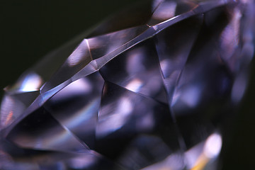 Image showing imperfect purple diamond